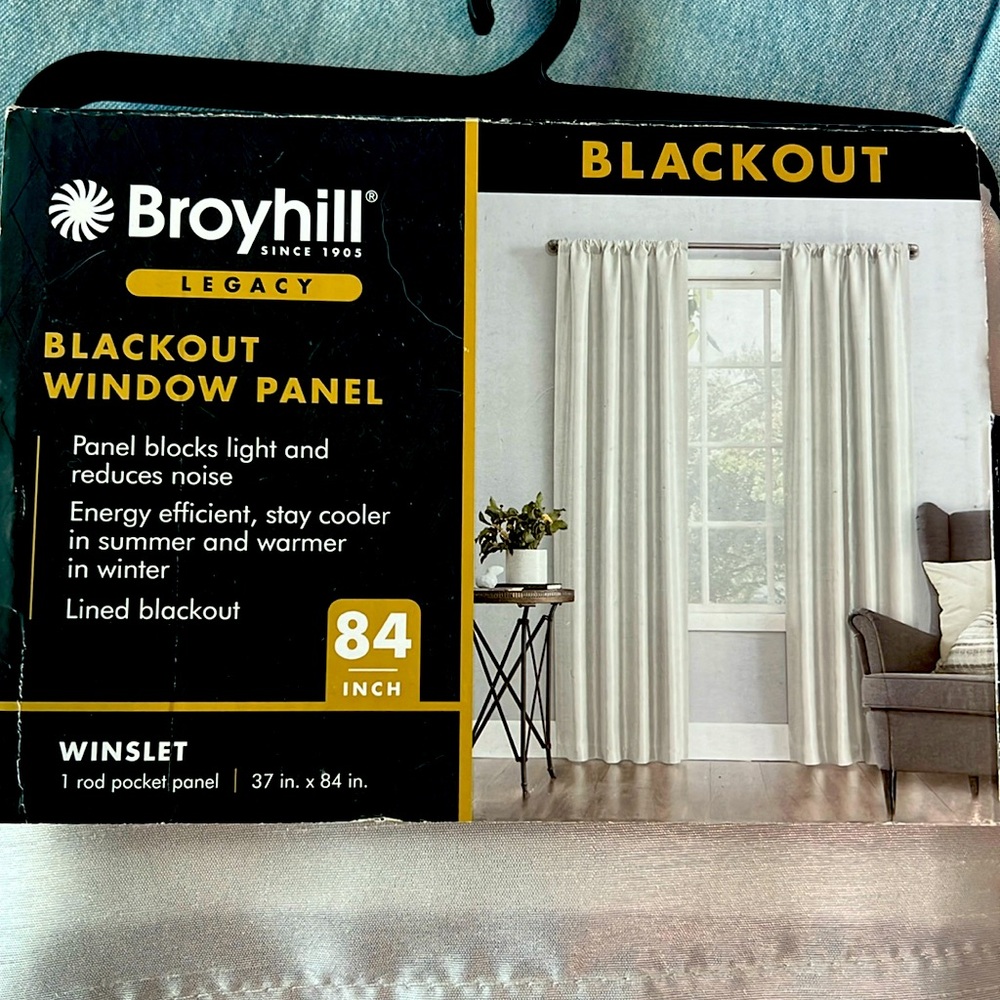 Light grey blackout curtains